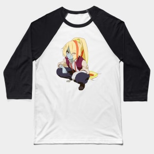 Saki Squat Baseball T-Shirt